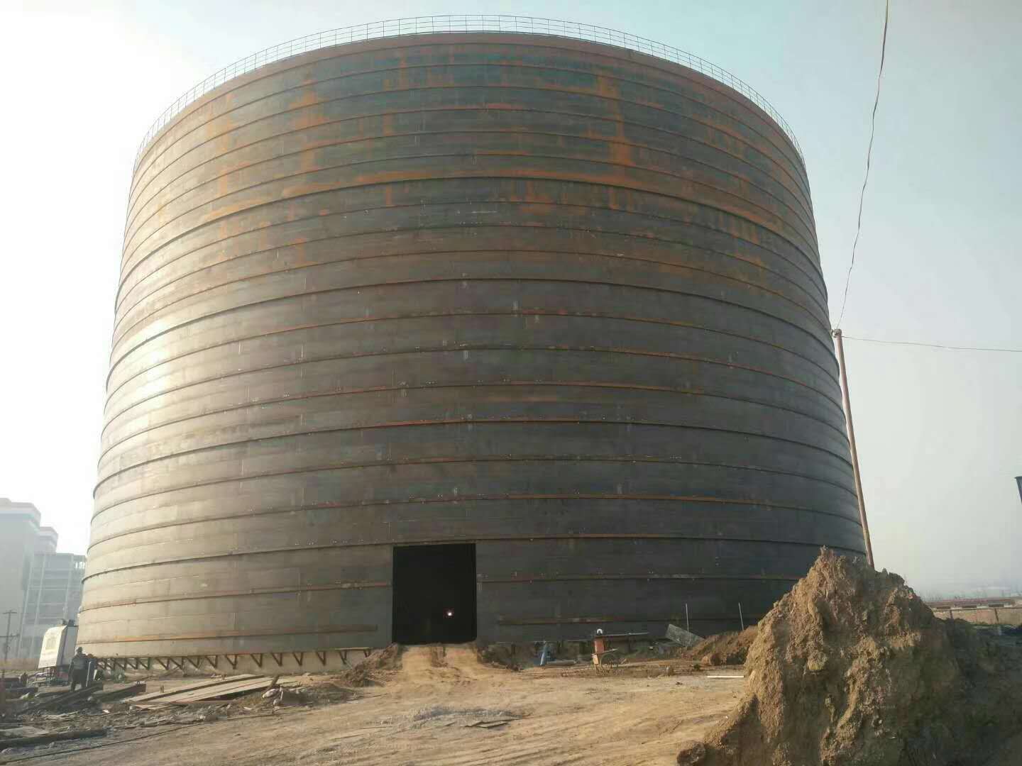 屯城镇承建大型钢板库的好处及原理