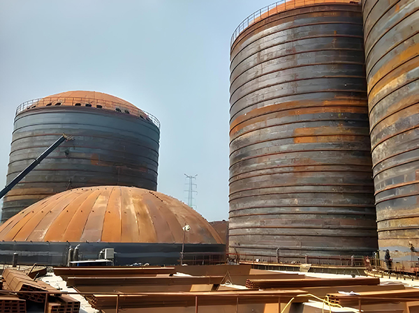 屯城镇焦粉钢板仓